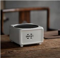 梵山堂电陶炉家用小型茶炉苏打釉白泥套路煮茶炉 商品图4