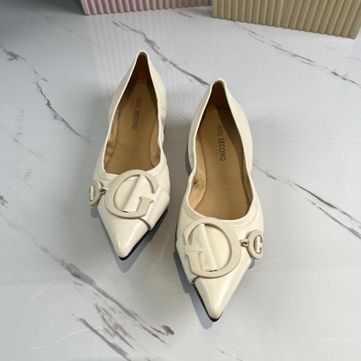 IUIU SECOND 春夏舒软套包单鞋尖头平底浅口单鞋 商品图6