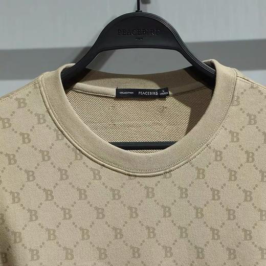 PEACEBIRD太平鸟男装2021冬季新款小熊卫衣B1BFB4218 商品图3