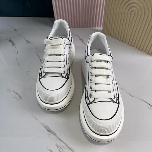 IUIU SECOND 2021秋冬新款厚底绑带休闲鞋 商品图1