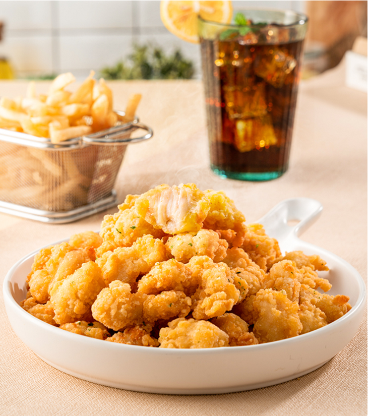 kfc合作商民和鸡排鸡米花组合套餐