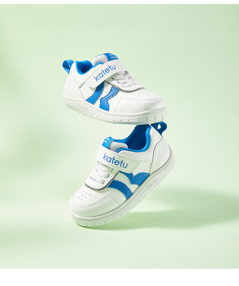 卡特兔女童运动鞋春季儿童板鞋休闲男童小白鞋2022春秋童鞋女防滑