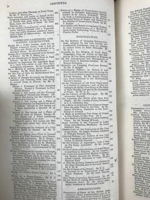 1840年 园丁杂志 近百幅版画插图 真皮精装大32开 商品图3