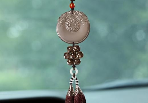 黑曜石双龙汽车挂件 商品图3