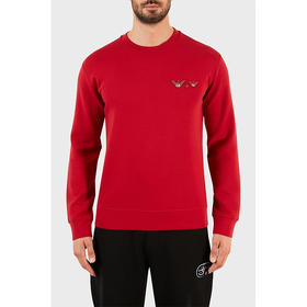 EMPORIO ARMANI 阿玛尼 男士卫衣 红色 6K1M75 1JHSZ 0357