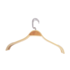 女装原木色木质时尚衣架实木无痕晾衣架晾晒不鼓包衣服挂架 日用品000002 商品缩略图2