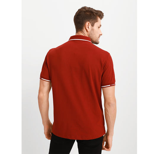 EMPORIO ARMANI 阿玛尼 男士短袖T恤 红色 6K1F73 1JPTZ 0351 商品图1