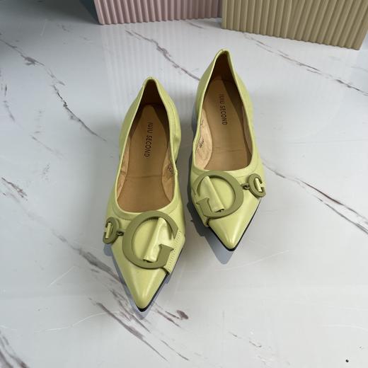 IUIU SECOND 春夏舒软套包单鞋尖头平底浅口单鞋 商品图8