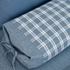 莫兰迪小格纹调节护颈枕 商品缩略图1