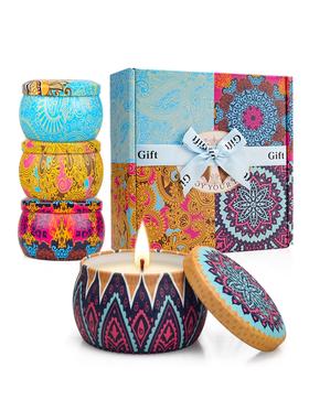 【YZ】进口香薰蜡烛Amorxiao家用室内持久香薰蜡烛安神助眠礼盒套装睡眠香氛