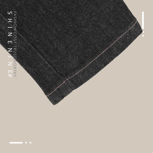 5N0258直筒牛仔裤 商品图2