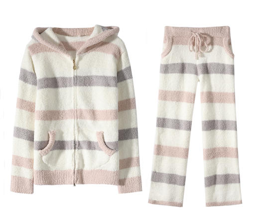 JRTPK日系连帽拉链家居服 商品图4