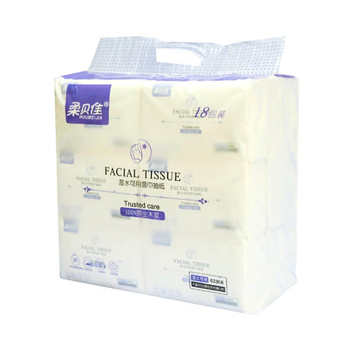 柔贝佳352张4层18包软抽【R308-18】 商品图2