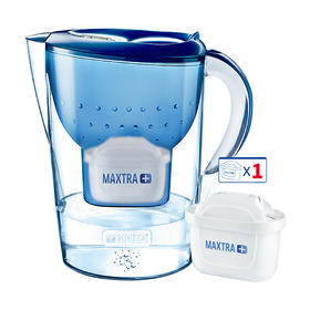 【保税仓】德国 碧然德（Brita）Marella系列滤水壶1壶1芯 3.5L 蓝色/白色 新老包装随机发货