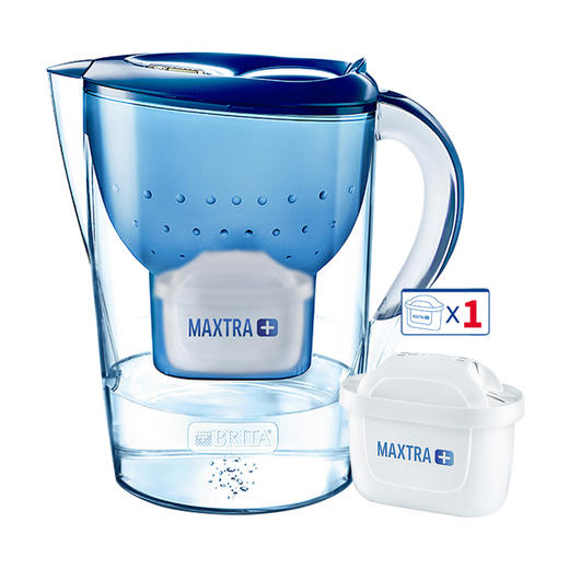 【保税仓】德国 碧然德（Brita）Marella系列滤水壶1壶1芯 3.5L 蓝色/白色 新老包装随机发货 商品图0