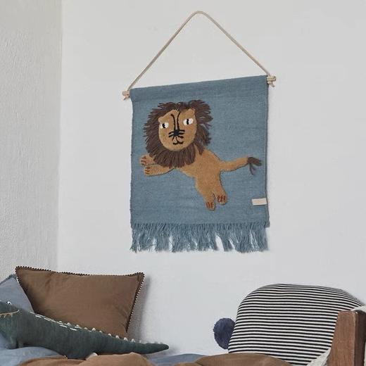 【99会员专享】丹麦OYOY儿童房装饰挂画羊毛挂毯 商品图1