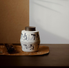 梵山堂景德镇茶叶罐茶仓苏打釉收回青花山水诗文中式陶瓷茶罐高端茶罐 商品缩略图7