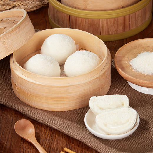 【任选5件包邮】糯米鸡肉松流沙包 佛宾星级酒楼早茶任选5件包邮除部分地区外 商品图4