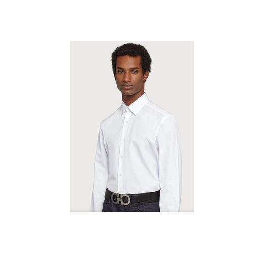 【二】FERRAGAMO 菲拉格慕 男士腰带 黑色 67 A163 725428 商品图3