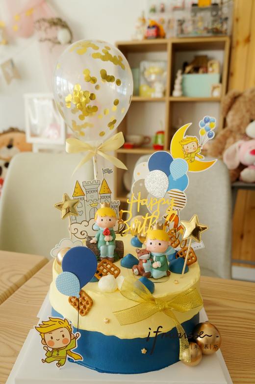 「男孩」蓝黄气球小王子 商品图0