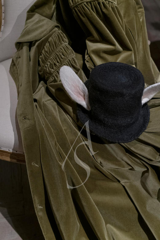 Kreuzzz  黑色ILLUSIONIST 兔耳精灵帽 商品图11