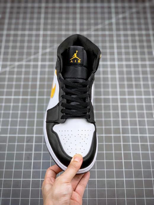 Air Jordan 1 Mid 黑黄 商品图2