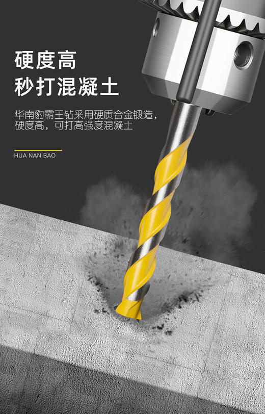 华南豹多功能霸王钻/陶瓷钻 商品图7