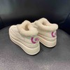 lfgj jeans AE702 加绒加厚小白鞋冬季新款女鞋内增高松糕底厚底舒适真皮百搭 商品缩略图6