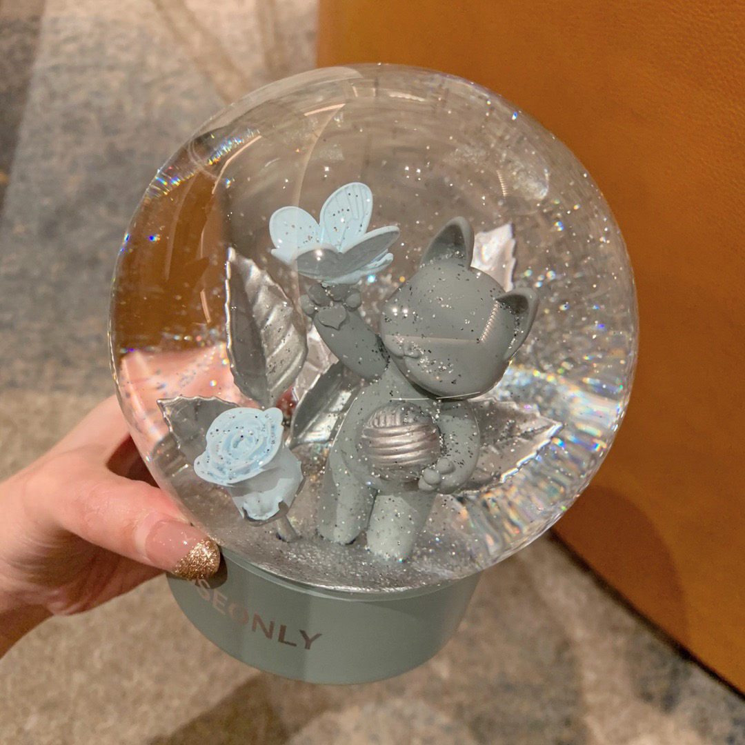 roseonly 玫瑰家居水晶球 摆件 好礼