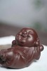 开心罗汉可做笔架 尺寸:长9cm  宽5cm  高5cm！   泥料:原矿老紫泥 商品缩略图3