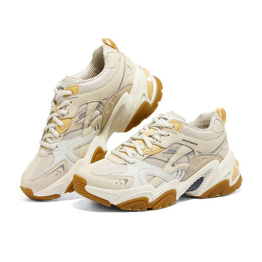 斯凯奇女鞋休闲鞋老爹鞋2021冬季新款健身训练鞋网面运动鞋896047 商品图9