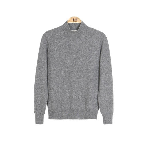 METTE羊绒世家秋冬新品女士半高领100%山羊绒衫纯色内搭毛衣 商品图9