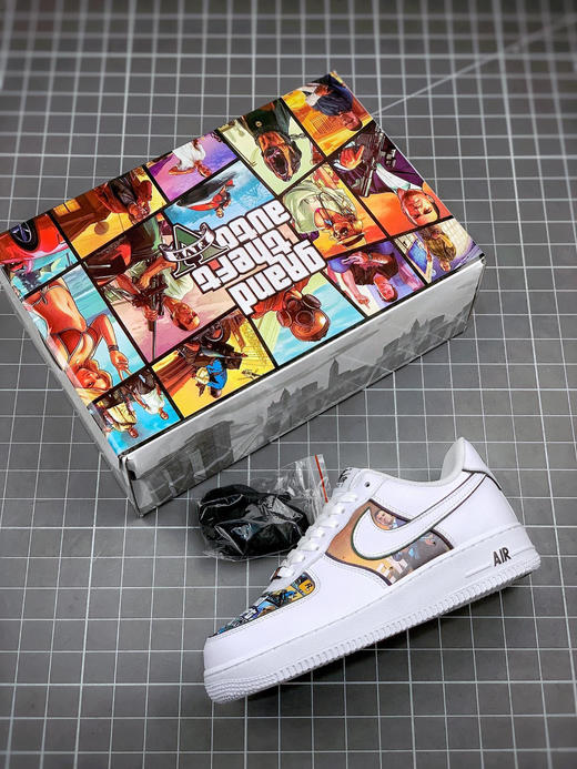 Air Force 1 Low 定制涂鸦 商品图3