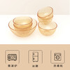 伊斯顿ins风茶色玻璃麦片碗沙拉碗意面碗耐高温大号汤碗微波炉专用 商品缩略图1