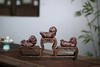 开心罗汉可做笔架 尺寸:长9cm  宽5cm  高5cm！   泥料:原矿老紫泥 商品缩略图0