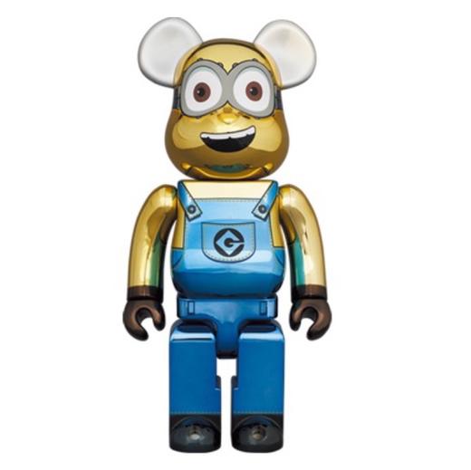 Bearbrick 电镀小黄人 1000% 商品图0