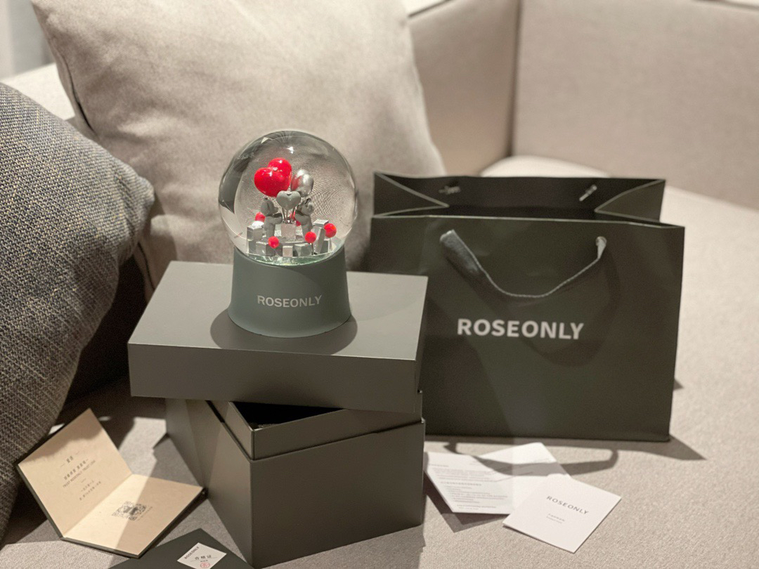 roseonly 玫瑰家居 音乐球礼盒