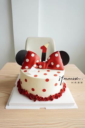 「女孩」米奇蝴蝶结