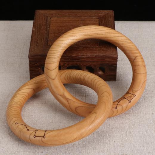 桃木乾坤圈，天然桃木，整料制作 商品图2