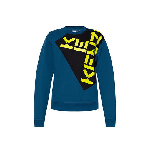 KENZO 高田贤三 KENZO Sport sweatshirt 男士卫衣 蓝色 FB65 SW020 4MS 78 商品图0