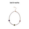 [捡漏价]lost in echo 原创设计师品牌 彩钻珍珠choker项链 商品缩略图1