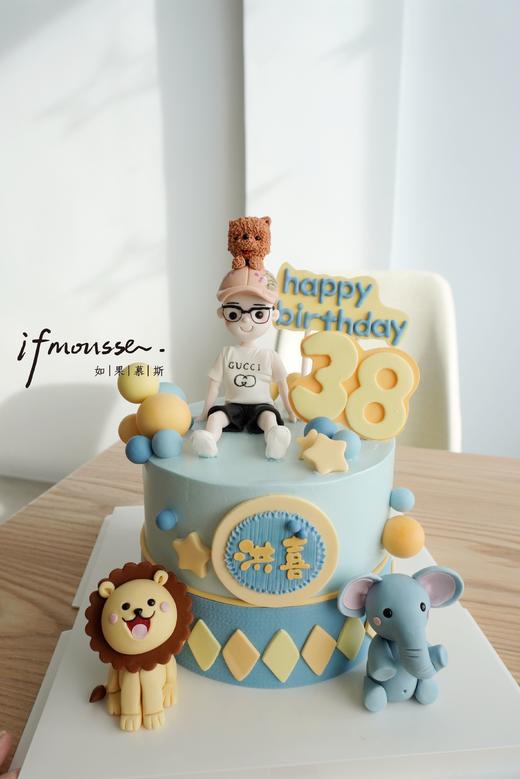 「翻糖」男士 可爱动物 商品图0