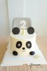 「女孩」可爱熊猫 翻糖装饰 商品缩略图0