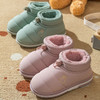 【儿童羽绒棉鞋】秋冬大童加绒棉拖鞋雪地靴 保暖法兰绒短靴防水棉鞋 商品缩略图1