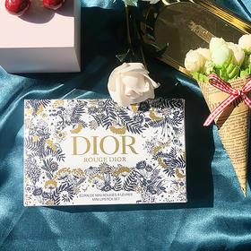 【DIOR迪奥列艳蓝金口红四件套盒】迪奥列艳蓝金唇膏小样口红4件套1.5g*4支  999丝绒+840丝绒+720丝绒+772哑光