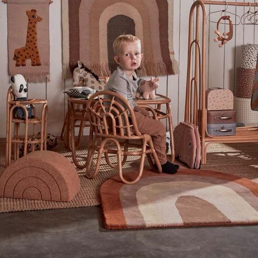 【99会员专享】丹麦OYOY动物卡通手工羊毛纯棉地垫儿童房爬行垫 商品图4