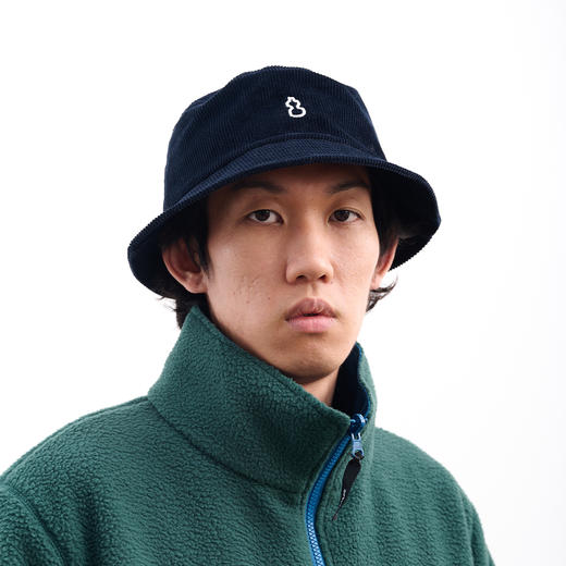 吃茶去chichaqu灯芯绒渔夫帽 商品图4