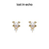 lost in echo 原创设计师品牌 珍珠爪镶彩锆耳钉 商品缩略图3