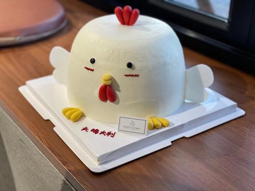 可爱小鸡异型翻糖蛋糕 商品图1