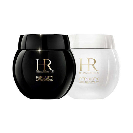 【门店直发】HR赫莲娜黑白绷带活颜修护舒缓霜50ml+活颜修护舒缓晚霜50ml舒缓肌肤滋润修护 商品图2